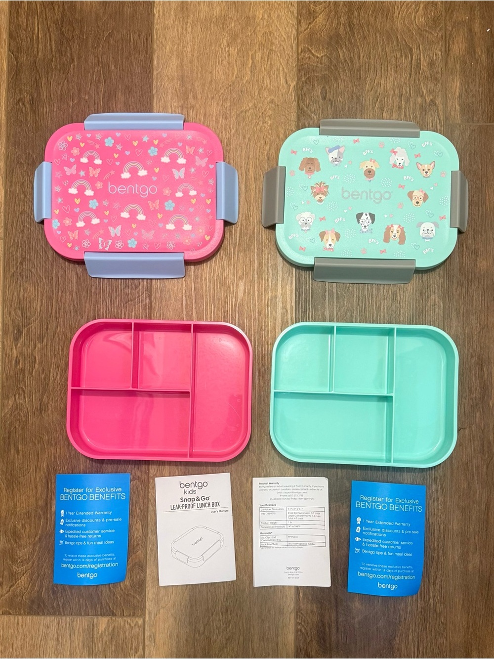 Bentgo kids snap and go bundle